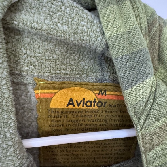 Aviator Nation Ninja Hoodie Camo Green size Medium - Picture 6 of 7